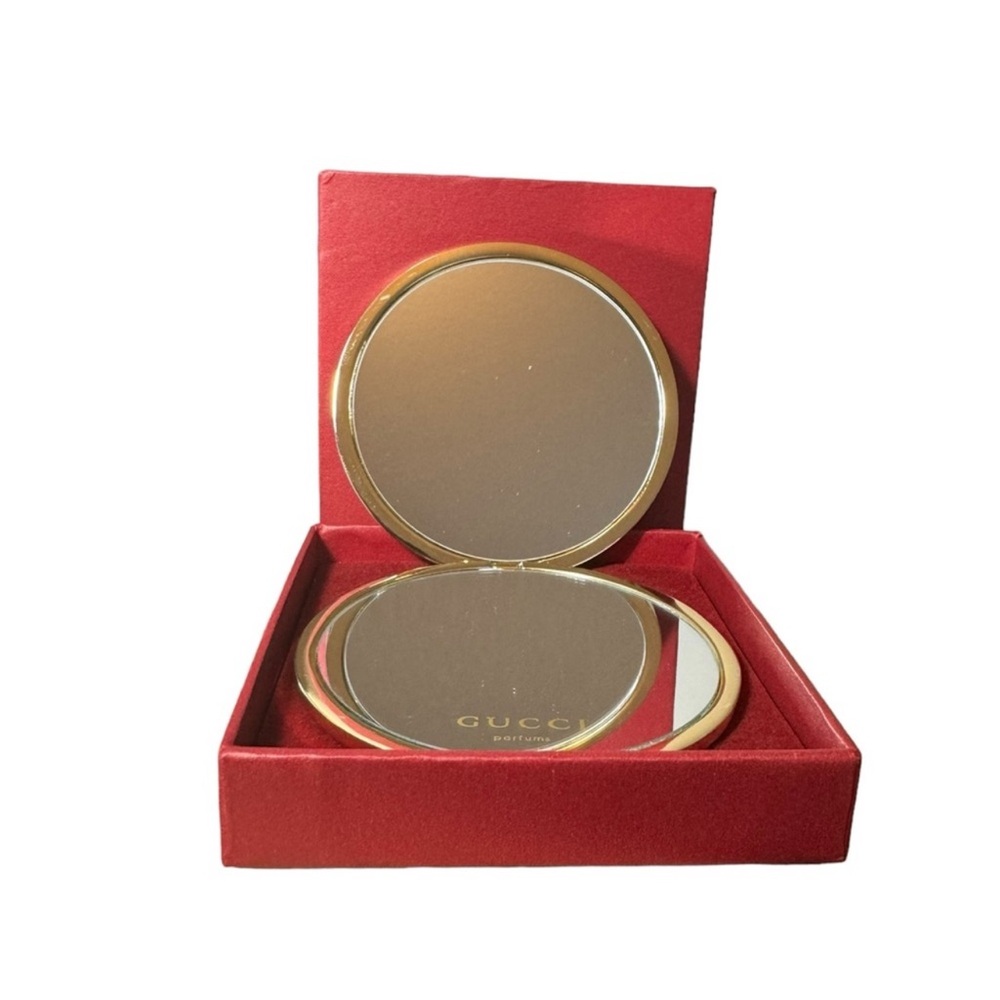 Gucci Guccisima Double Faced Mirror NIB - Picture 2 of 5